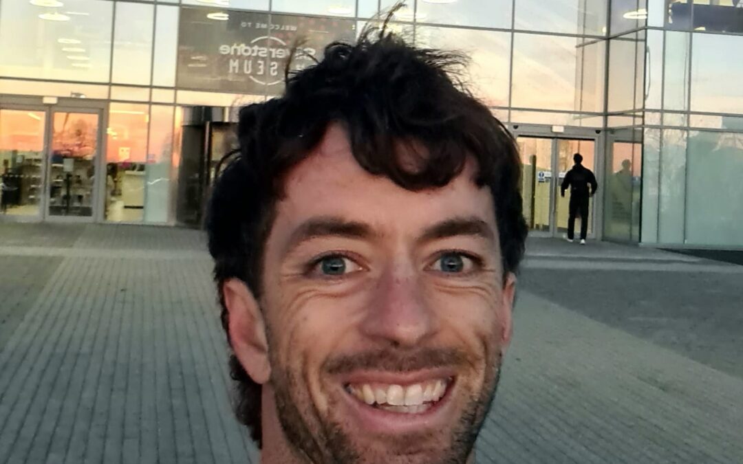 James Lewin at Silverstone UK attending the International Bike Fitting Institute Conference to bring the latest Bikefit Perth research and technology to Star Physio